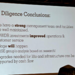 Due Diligence Conclusions Due Diligence Conclusions